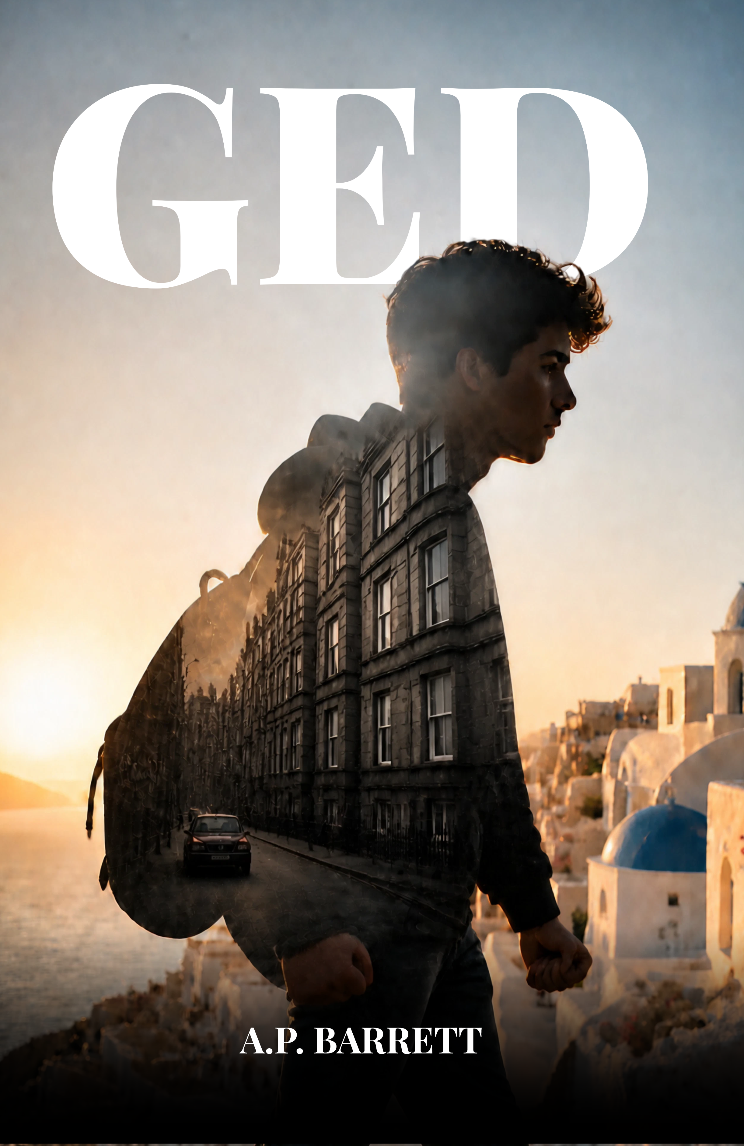 GED — book cover, by A.P. Barrett